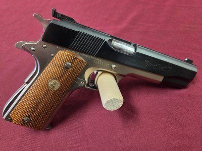 COLT NATIONAL MATCH TWO TONE .45 - Image 2 of 9