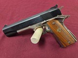 COLT NATIONAL MATCH TWO TONE .45 - Image 1 of 9