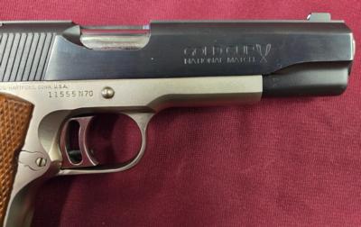 COLT NATIONAL MATCH TWO TONE .45 - Image 5 of 9