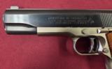 COLT NATIONAL MATCH TWO TONE .45 - Image 3 of 9