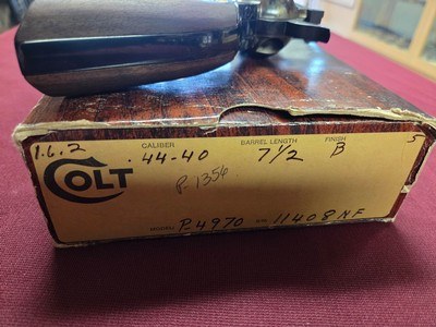 COLT SAA 44-40 3RD GEN NIB - $2,950 - Image 2 of 13
