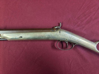 JOHN MULLIN NEW YORK - .52 PERCUSSION RIFLE - Image 5 of 13