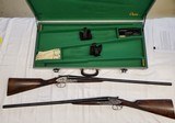 Cased Set of AYA No. 1 12 GA Side by Side Shotguns - 2 of 15