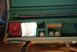 J Harkom & Son Boxlock Ejector with 30" Steel Barrels and Great Engraving - cased - 5 of 14