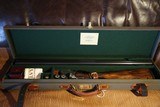 J Harkom & Son Boxlock Ejector with 30" Steel Barrels and Great Engraving - cased - 1 of 14