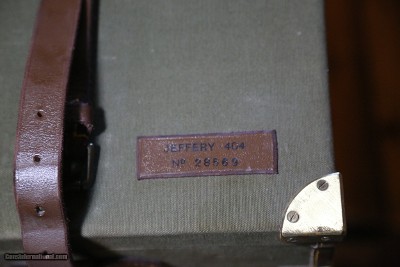 WJ JEFFERY Magazine Express Mauser .404 Jeffery Pre-war manufacture fully cased