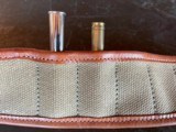 Leather and Canvas culling belt from Westley Richards - 6 of 6