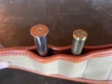 Leather and Canvas culling belt from Westley Richards - 5 of 6