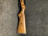 Ruger 10/22 with bull barrel and brown laminate stock - 2 of 8