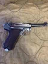 1939 GERMAN P08 LUGER ALL MATCHING SERIALS INCLUDING THE MAGAZINE. - 2 of 7