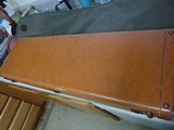 Browning Tolex2 BBL Gun Case Belgium Browning Superposed 30 " Double Barrel Light Brown Leather Gun Case - 8 of 15