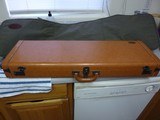 Browning Tolex2 BBL Gun Case Belgium Browning Superposed 30 " Double Barrel Light Brown Leather Gun Case - 1 of 15