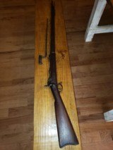 INDIAN WARS SPRINGFIELD US MODEL 1873 .45-70 TRAPDOOR RIFLE for sale - 2 of 15