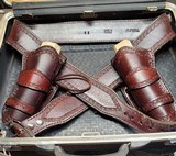 Big man's Bob Mernickle Cowboy Action belt and holsters - 1 of 2