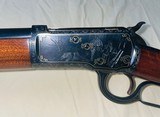 Stunning Winchester 1892 38-40 1st year production custom engraved hunting scenes with gold - 2 of 10