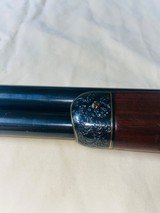 Stunning Winchester 1892 38-40 1st year production custom engraved hunting scenes with gold - 9 of 10