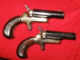 CASED CONSECUTIVE # SET OF COLT LORD DERRINGERS
22 SHORT - 2 of 9