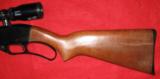 SEARS MODEL 5M
(WINCHESTER 255) 22 MAGNUM LEVER ACTION RIFLE - 6 of 11