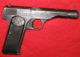 FN 10/22 - BROWNING MODEL1922 YUGOSLAVIAN STATE CONTRACT 380 ACP SEMI AUTO PISTOL - 1 of 7