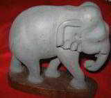 VINTAGE AFRICAN ELEPHANT WOOD CARVING
- 2 of 4