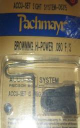 PACHMAYR BROWNING HIGH POWER ADJUSTABLE TARGET SIGHT - 1 of 1