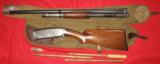  WINCHESTER MODEL 1912 TAKEDOWN 16 GAUGE WITH CANVAS TAKEDOWN CASE AND ROD 1915 MFG DATE - 1 of 11