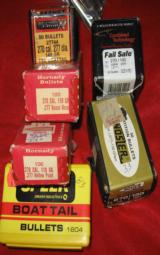 270 WINCHESTER RELOADING PACKAGE DIES 130 BRASS 293 MISC HEADS - 3 of 4