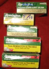 65 ROUNDS + 33 ONCE FIRED BRASS 7MM REMINGTON ULTRA MAG - 1 of 1