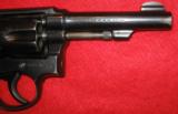 S&W .38/200 BRITISH SERVICE REVOLVER (MODEL K-200) WITH SOUTH AFRICAN MARKINGS CHAMBERED FOR THE 38 S&W ROUND - 4 of 15