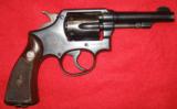S&W .38/200 BRITISH SERVICE REVOLVER (MODEL K-200) WITH SOUTH AFRICAN MARKINGS CHAMBERED FOR THE 38 S&W ROUND - 1 of 15