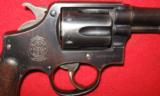 1946 SMITH & WESSON .38 MILITARY & POLICE POST WAR LONG ACTION WITH FACTORY LETTER - 4 of 15