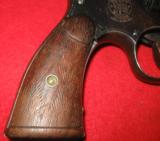 1946 SMITH & WESSON .38 MILITARY & POLICE POST WAR LONG ACTION WITH FACTORY LETTER - 3 of 15
