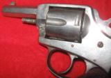 ANTIQUE IVER JOHNSON ARMS & CYCLE WORKS BLACK POWDER CARTRIDGEAMERICAN BULLDOG SECOND MODEL REVOLVER - 4 of 13