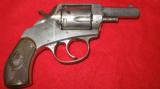 ANTIQUE IVER JOHNSON ARMS & CYCLE WORKS BLACK POWDER CARTRIDGEAMERICAN BULLDOG SECOND MODEL REVOLVER - 2 of 13