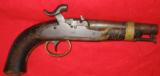 N.P. AMES 1842 54 CALIBER NAVAL PERCUSSION PISTOL 1845 DATED - 1 of 15