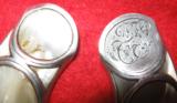 SILVER AND MOTHER OF PEARL COLT POLICE POSITIVE GRIPS - 2 of 4