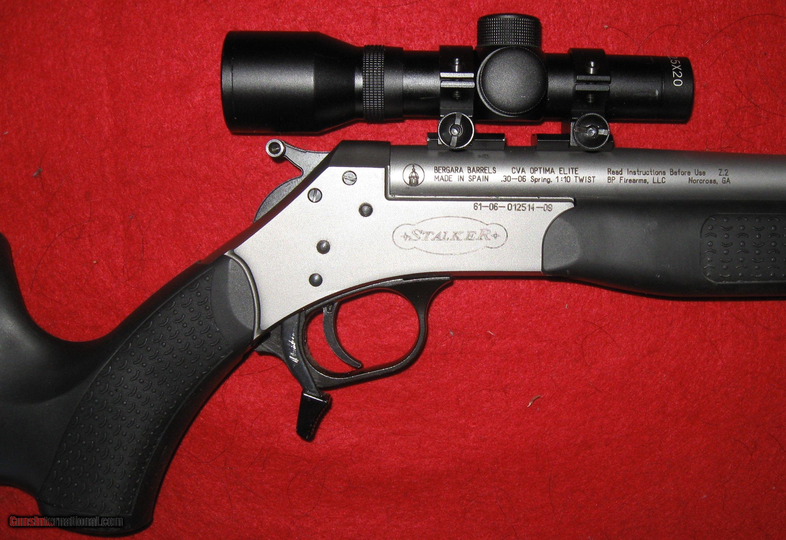 CVA OPTIMA ELITE STALKER SINGLE SHOT RIFLE 30-06