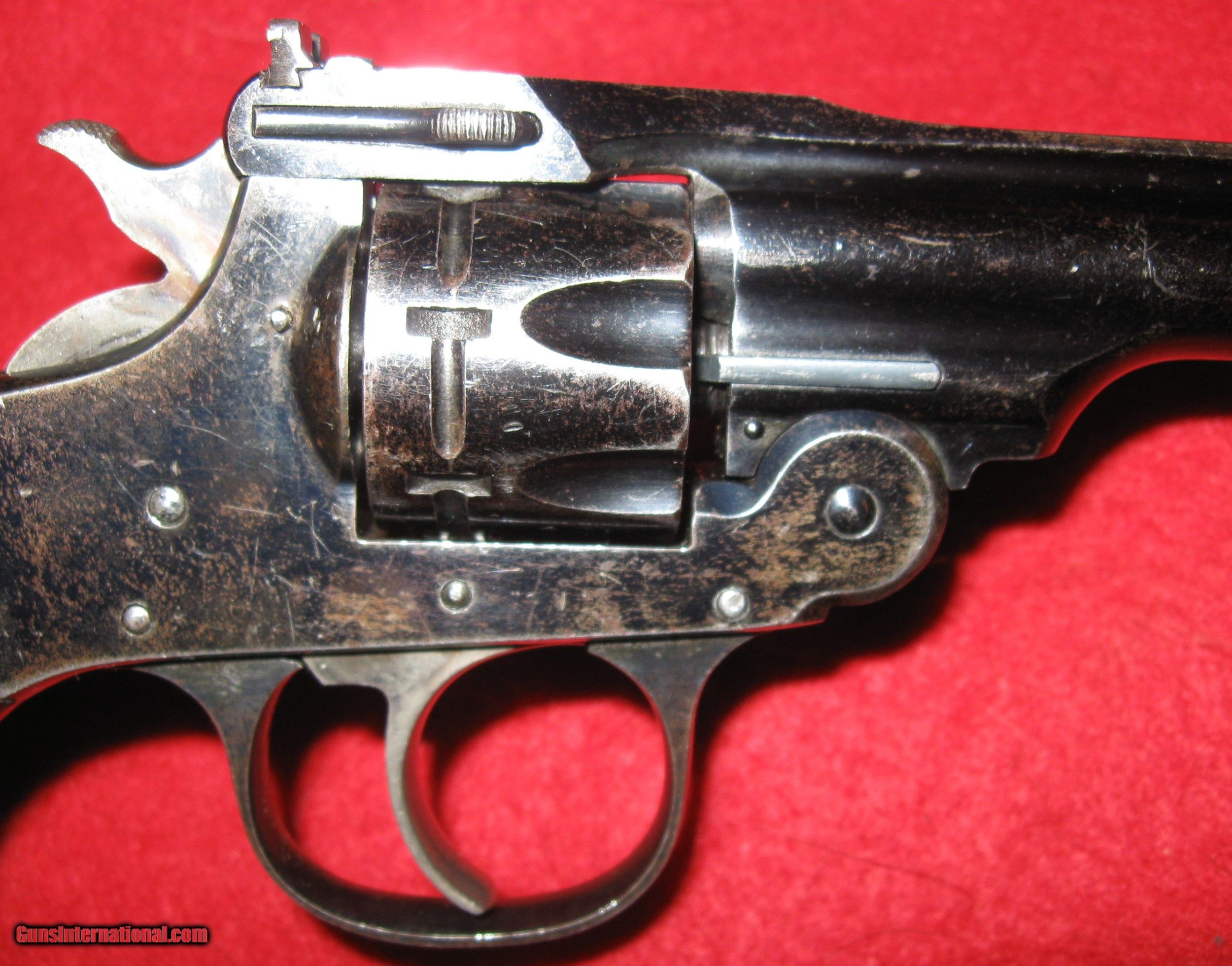 HOPKINS & ALLEN TRIPLE ACTION SAFETY POLICE 22 LONG TARGET REVOLVER