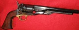 F. LLIPIETTA STEEL FRAME 1860 ARMY 44 CALIBER PERCUSSION REVOLVER - 1 of 14