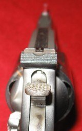 SMITH & WESSON MODEL 60-4 STAINLESS 3" WITH ADJUSTABLE SIGHTS - 9 of 10