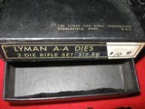 LYMAN ALL AMERICAN 2 DIE RIFLE SET IN.244/6MM REMINGTON - 2 of 5