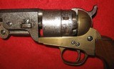 SILE 1851 NAVY MODEL 44 CALIBER PERCUSSION REVOLVER - 7 of 9