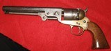 SILE 1851 NAVY MODEL 44 CALIBER PERCUSSION REVOLVER - 5 of 9