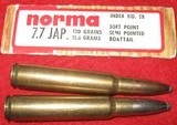 69 ROUNDS MIXED 7.7 X 58 MM JAPANESE ARISAKA SOFT POINT HUNTING AMMO - 1 of 3