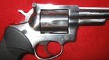 RUGER SECURITY SIX STAINLESS 4" BARREL 357 MAGNUM REVOLVER PACKAGE - 3 of 17