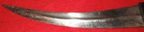 SCIMITAR STYLE KNIFE WITH SHEATH - 9 of 13