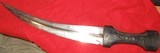 SCIMITAR STYLE KNIFE WITH SHEATH - 7 of 13