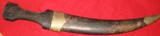 SCIMITAR STYLE KNIFE WITH SHEATH - 1 of 13
