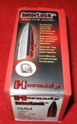 100 HORNADY #2825 7MM BULLETS - 2 of 3