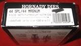 HORNADY TITANIUM NITRIDE 3-DIE 44 SPECIAL/44 MAGNUM DIE SET - 2 of 5